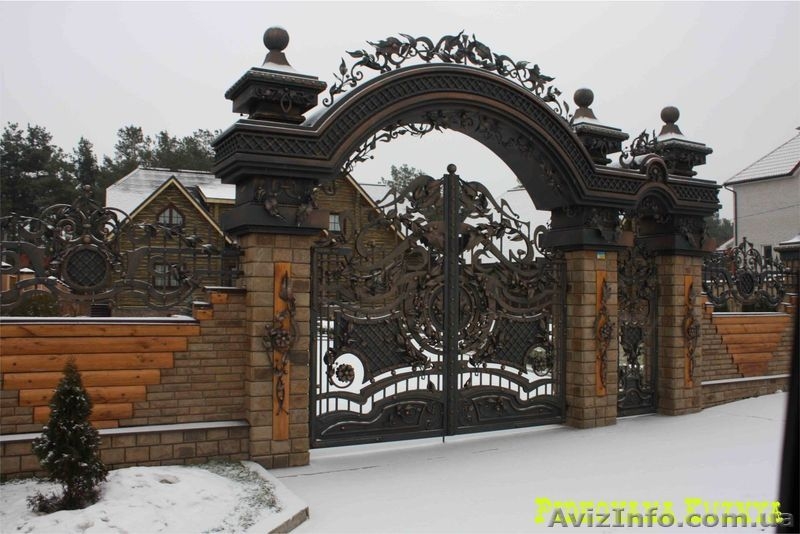 Кованые Ворота, калитки, Ковка. - <ro>Изображение</ro><ru>Изображение</ru> #5, <ru>Объявление</ru> #759969