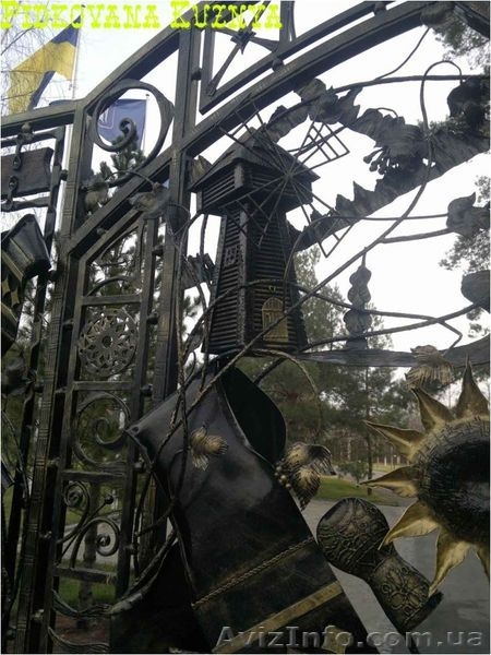 Кованые Ворота, калитки, Ковка. - <ro>Изображение</ro><ru>Изображение</ru> #3, <ru>Объявление</ru> #759969