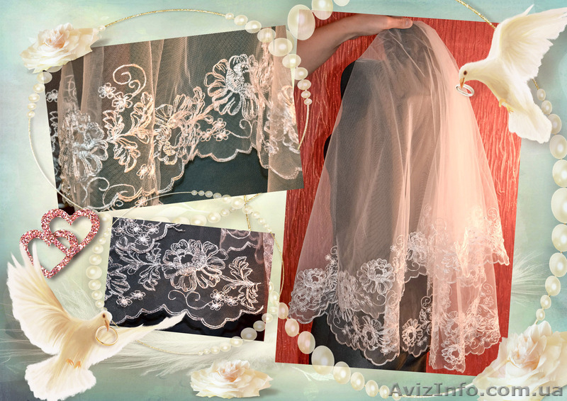 Фата свадебная, новая, в наличии и под заказ - <ro>Изображение</ro><ru>Изображение</ru> #2, <ru>Объявление</ru> #762738