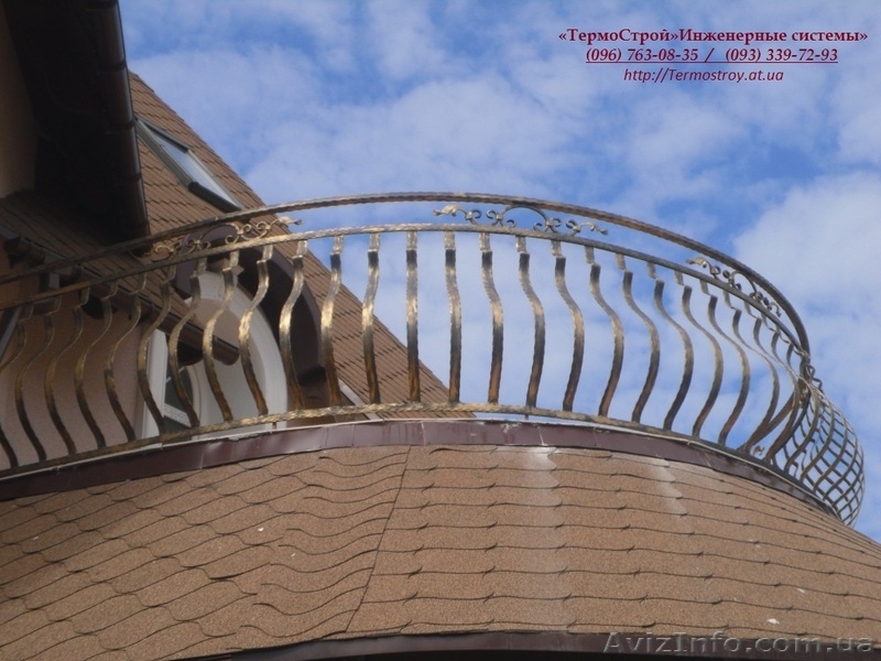 Сварочные работы. Лестницы. Заборы из профнастила. Вынос балкона под ключ Киев. - <ro>Изображение</ro><ru>Изображение</ru> #1, <ru>Объявление</ru> #756136