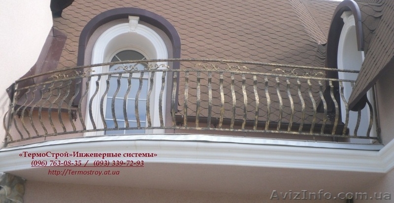 Сварочные работы. Лестницы. Заборы из профнастила. Вынос балкона под ключ Киев. - <ro>Изображение</ro><ru>Изображение</ru> #2, <ru>Объявление</ru> #756136