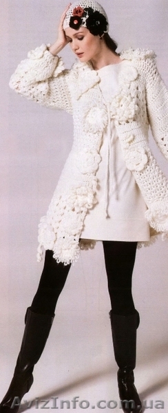 Вязаное пальто крючком - <ro>Изображение</ro><ru>Изображение</ru> #4, <ru>Объявление</ru> #756682
