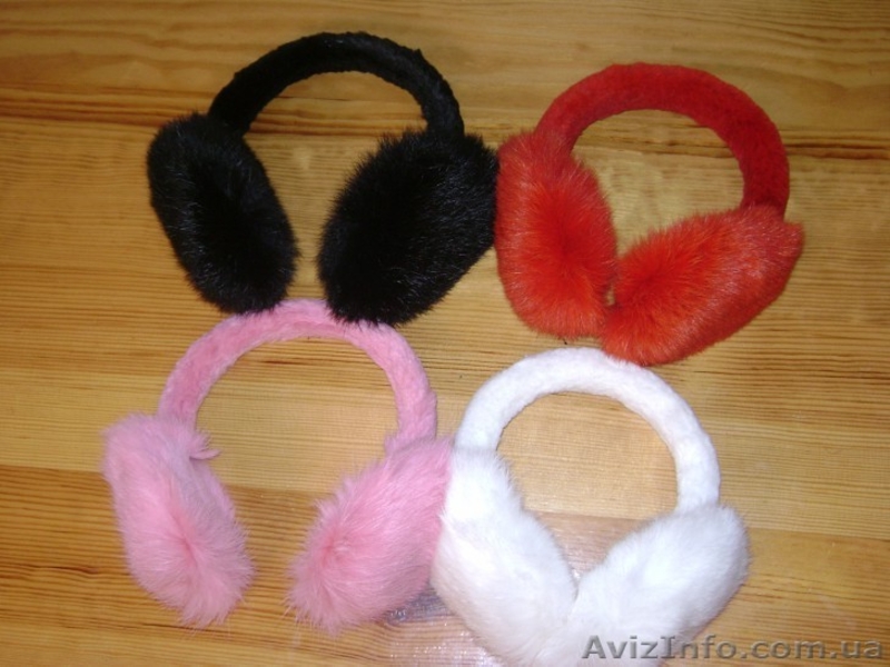 Продам оптом и в розницу меховые наушники - <ro>Изображение</ro><ru>Изображение</ru> #1, <ru>Объявление</ru> #771864
