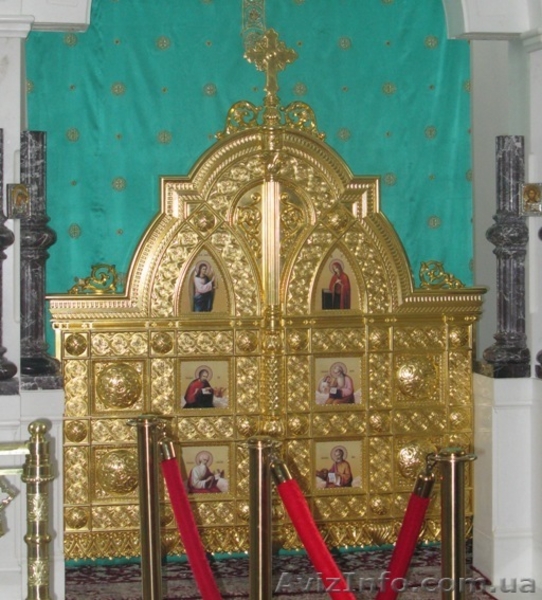 Золочение сусальным золотом, серебром, поталью. Резьба по дереву. - <ro>Изображение</ro><ru>Изображение</ru> #5, <ru>Объявление</ru> #373347