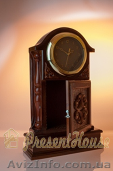 Продам часы из дерева ручной работы - <ro>Изображение</ro><ru>Изображение</ru> #5, <ru>Объявление</ru> #789919