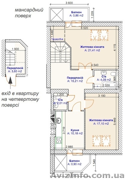 Двухкомнатная квартира в ЖК "Петровский квартал"  - <ro>Изображение</ro><ru>Изображение</ru> #2, <ru>Объявление</ru> #787659