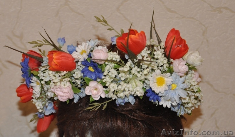 продам украинские веночки с атласными лентами - <ro>Изображение</ro><ru>Изображение</ru> #8, <ru>Объявление</ru> #598796