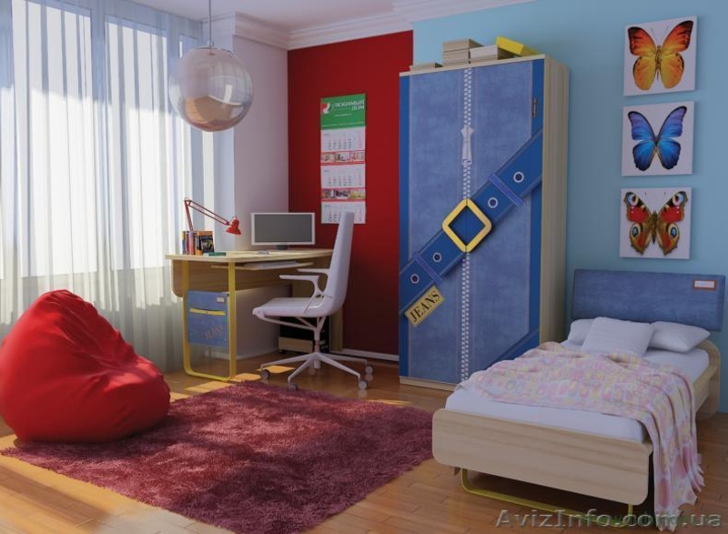 Мебель для детской «Джинс». - <ro>Изображение</ro><ru>Изображение</ru> #2, <ru>Объявление</ru> #814613