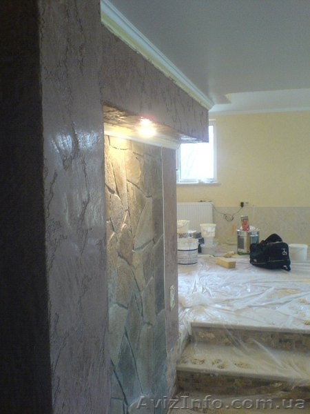 Декоративые штукатурки покраски отделка любых помещений  - <ro>Изображение</ro><ru>Изображение</ru> #2, <ru>Объявление</ru> #810571