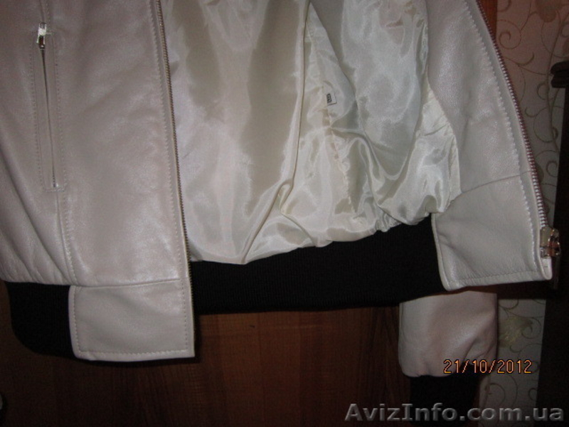 Куртка кожаная.,натуральная.Италия - <ro>Изображение</ro><ru>Изображение</ru> #3, <ru>Объявление</ru> #801012
