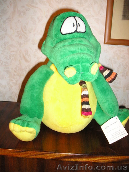 Мягкая игрушка Крокодил, 35 см - <ro>Изображение</ro><ru>Изображение</ru> #2, <ru>Объявление</ru> #808873