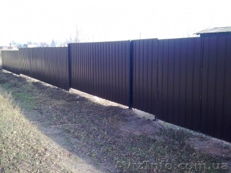 Заборы, Ворота,  з профнастилу - <ro>Изображение</ro><ru>Изображение</ru> #4, <ru>Объявление</ru> #815158