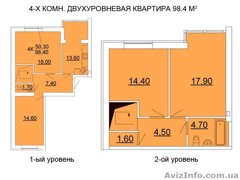 4 комнатная, 2 уровневая, квартира, новостройка, пригород Киева - <ro>Изображение</ro><ru>Изображение</ru> #2, <ru>Объявление</ru> #807746
