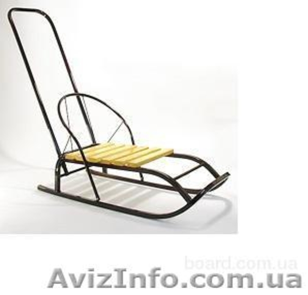 Санки "Вжик" с ручкой-толкателем - <ro>Изображение</ro><ru>Изображение</ru> #1, <ru>Объявление</ru> #820721