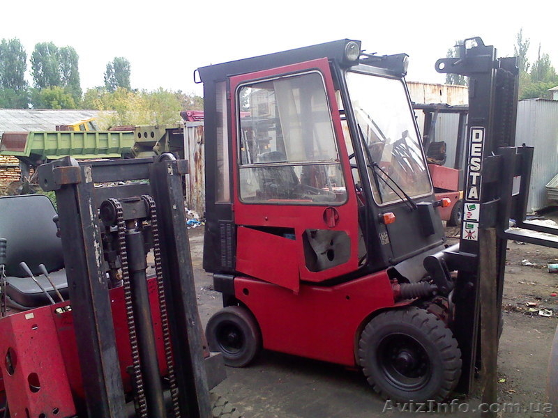 Погрузчик Desta DVHM 1622. Грузоподъемность 1,6 т, 1994-1996 гг. Дизел - <ro>Изображение</ro><ru>Изображение</ru> #3, <ru>Объявление</ru> #678279