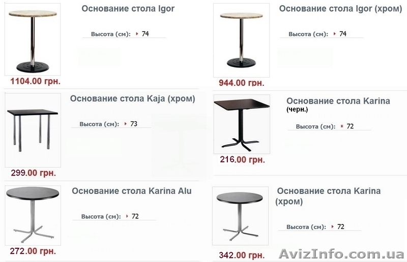 Основания для столов, подстолья металлические, опора для стола киев, опора Киев - <ro>Изображение</ro><ru>Изображение</ru> #6, <ru>Объявление</ru> #824789