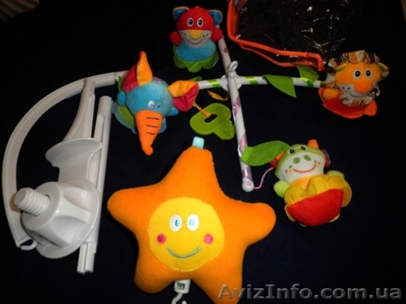 Музыкальный мобиль с игрушками на кроватку - <ro>Изображение</ro><ru>Изображение</ru> #3, <ru>Объявление</ru> #824629