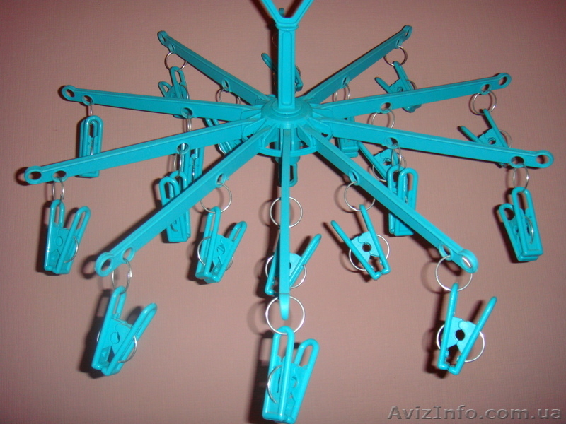 вешалка (вертушка) с прищепками для сушки белья - <ro>Изображение</ro><ru>Изображение</ru> #2, <ru>Объявление</ru> #846716