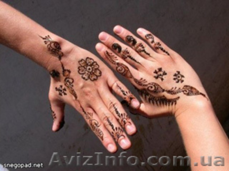 Временные татуировки хной и блёстками - <ro>Изображение</ro><ru>Изображение</ru> #3, <ru>Объявление</ru> #835608