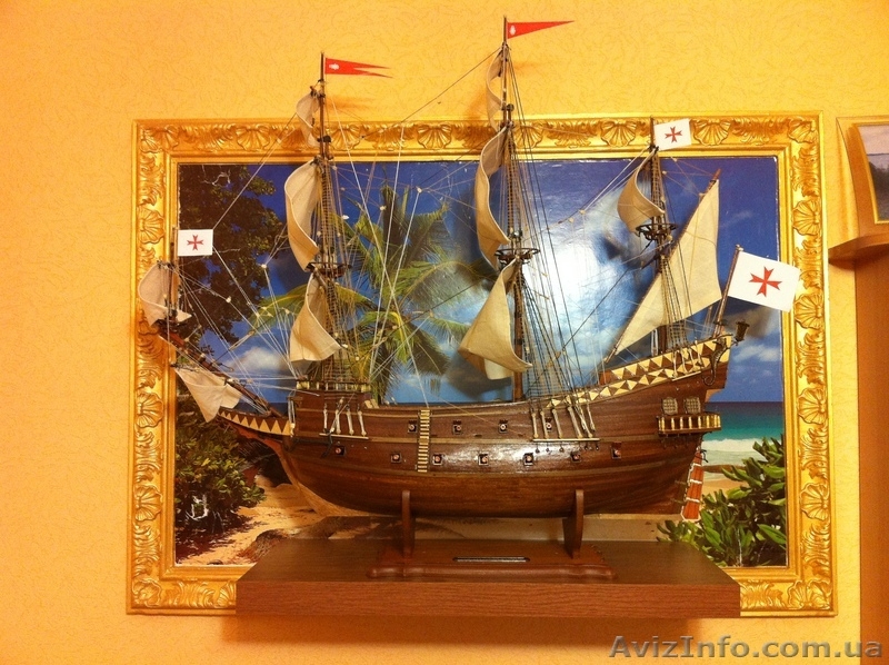 модель превосходного парусника «Сан Джованни Батиста» - <ro>Изображение</ro><ru>Изображение</ru> #1, <ru>Объявление</ru> #834031