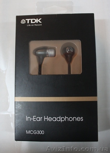 Наушники вакуумные вкладыши TDK MCG300 - <ro>Изображение</ro><ru>Изображение</ru> #8, <ru>Объявление</ru> #847395