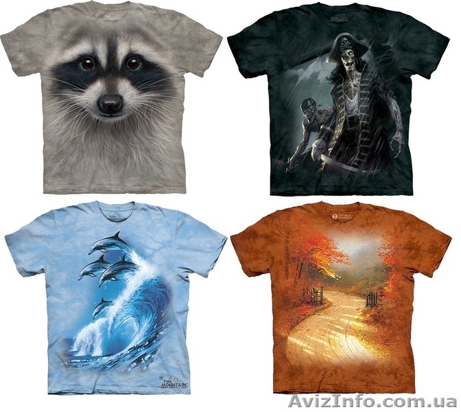 Хочешь выделиться??? Модные футболки Mountain с 3D-изображением!!! - <ro>Изображение</ro><ru>Изображение</ru> #1, <ru>Объявление</ru> #854426