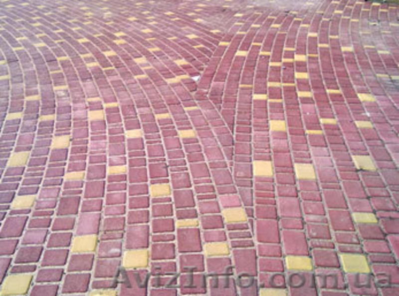 Тротуарная плитка  ФЭМ вибропрессованная. - <ro>Изображение</ro><ru>Изображение</ru> #1, <ru>Объявление</ru> #782644