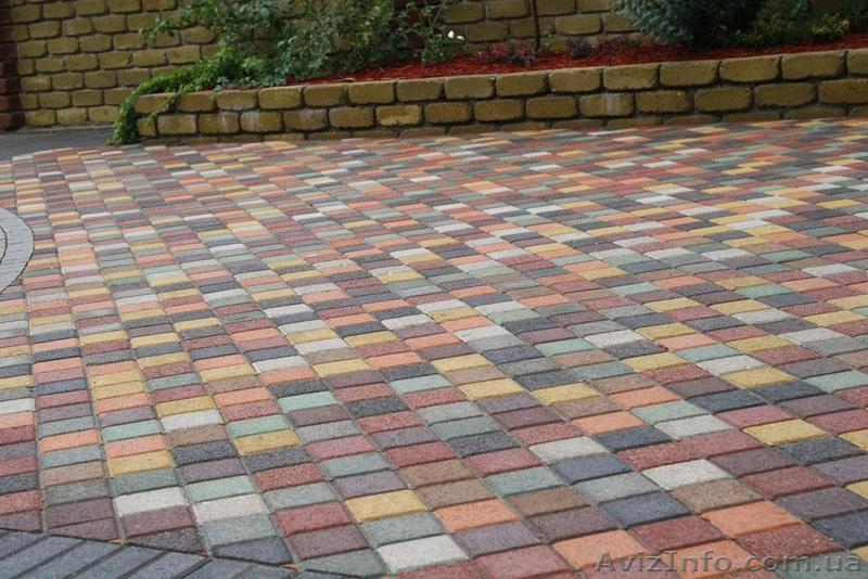 Тротуарная плитка ФЭМ вибропрессованная от производителя - <ro>Изображение</ro><ru>Изображение</ru> #5, <ru>Объявление</ru> #845126