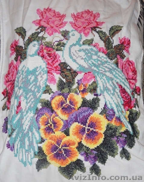 Продається весільний рушник ручної роботи "Голубки" - <ro>Изображение</ro><ru>Изображение</ru> #2, <ru>Объявление</ru> #851406