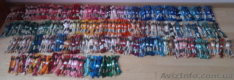 Продам оптом нитки мулине мировых брендов -  Anchor, DMC и др.! - <ro>Изображение</ro><ru>Изображение</ru> #1, <ru>Объявление</ru> #866644