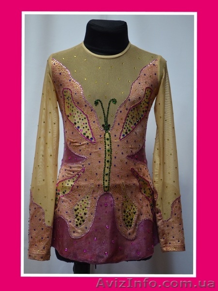 Купальник для художественной гимнастики. Продам, пошью. Прокат - <ro>Изображение</ro><ru>Изображение</ru> #5, <ru>Объявление</ru> #855195