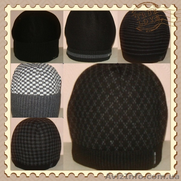 Мужские шапки на флисе, шерсть 60%, по супер цене оптом и в розницу - <ro>Изображение</ro><ru>Изображение</ru> #5, <ru>Объявление</ru> #869475