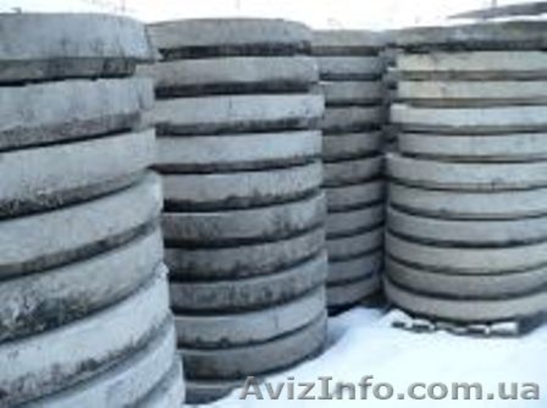 Железобетонные крышки (плиты перекрытия) колец для канализации - <ro>Изображение</ro><ru>Изображение</ru> #1, <ru>Объявление</ru> #864883