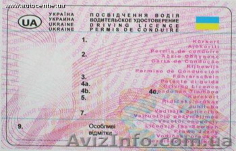 Водительское удостоверение, техпаспорт на транспортное средство  - <ro>Изображение</ro><ru>Изображение</ru> #1, <ru>Объявление</ru> #851833