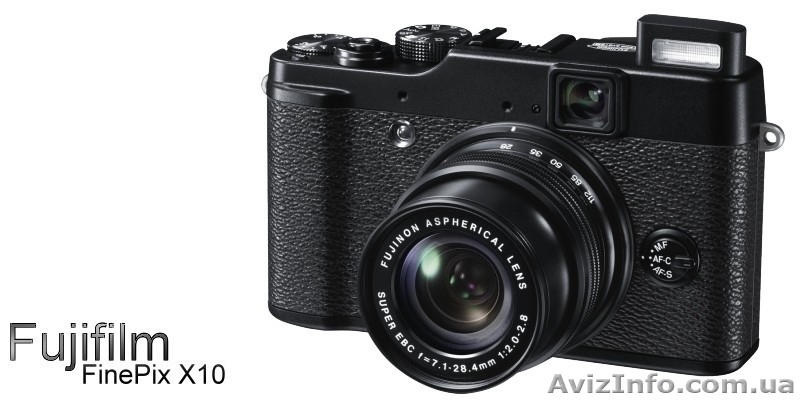 Продам Fujifilm FinePix X10 (Black) + фирменный кожанный чехол + бленда металлич - <ro>Изображение</ro><ru>Изображение</ru> #1, <ru>Объявление</ru> #862586