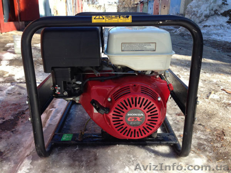 Продам б/у генератор 6 кВт Honda, купить б/у электростанцию - <ro>Изображение</ro><ru>Изображение</ru> #1, <ru>Объявление</ru> #874627