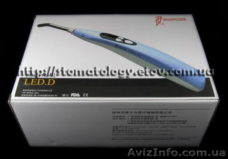 Лампа фотополимерная, Woodpecker, LED-D (оригинал), цена 1000 грн. - <ro>Изображение</ro><ru>Изображение</ru> #1, <ru>Объявление</ru> #891472