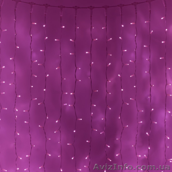 Светодиодная гирлянда Занавес (дождь) 2х3м  - <ro>Изображение</ro><ru>Изображение</ru> #6, <ru>Объявление</ru> #878580