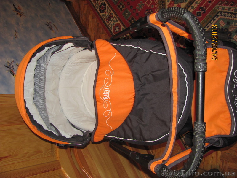 Продам детскую коляску Тутис Трио 2 в 1   - <ro>Изображение</ro><ru>Изображение</ru> #3, <ru>Объявление</ru> #877998