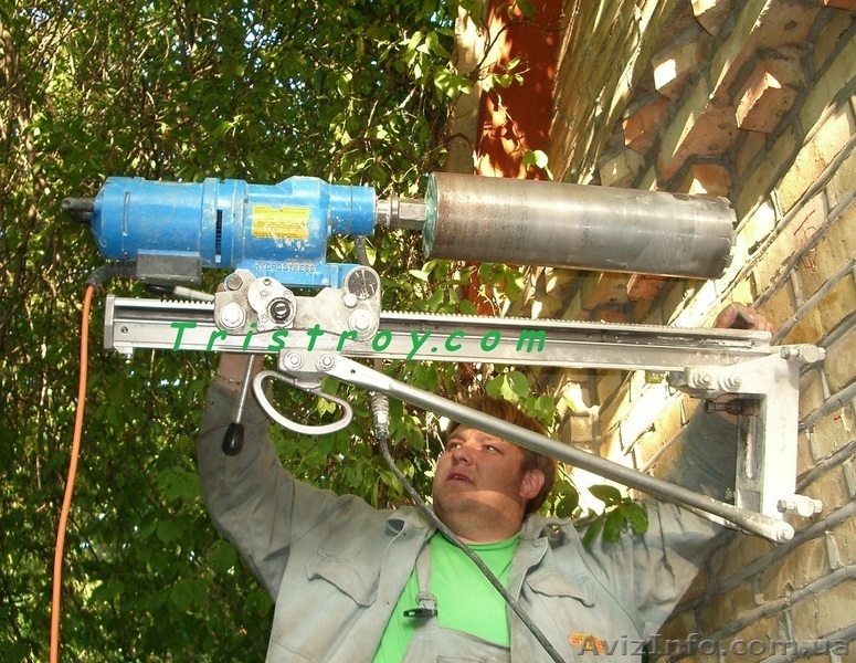 Сверление в бетоне. Алмазное сверление отверстий. Киев. Сверление под вытяжку.  - <ro>Изображение</ro><ru>Изображение</ru> #5, <ru>Объявление</ru> #884508