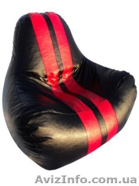 Кресло - мешок Груша FERRARI SPORT 75х85 Кожвинил - <ro>Изображение</ro><ru>Изображение</ru> #5, <ru>Объявление</ru> #905567