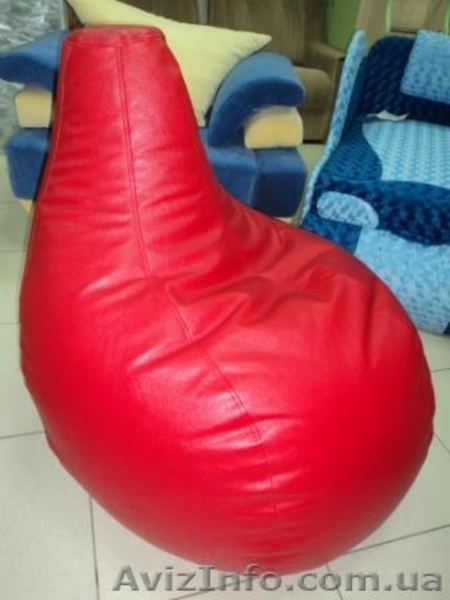 Кресло - мешок Груша 130х90 Кожвинил - <ro>Изображение</ro><ru>Изображение</ru> #3, <ru>Объявление</ru> #905580
