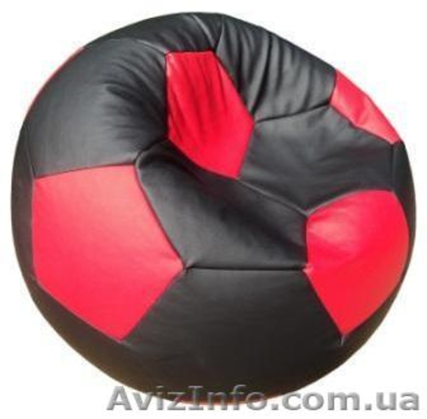 Кресло мешок Мяч 100х100 Кожвинил - <ro>Изображение</ro><ru>Изображение</ru> #3, <ru>Объявление</ru> #905630