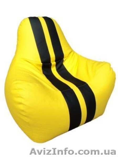 Кресло - мешок Груша FERRARI SPORT 75х85 Кожвинил - <ro>Изображение</ro><ru>Изображение</ru> #4, <ru>Объявление</ru> #905567