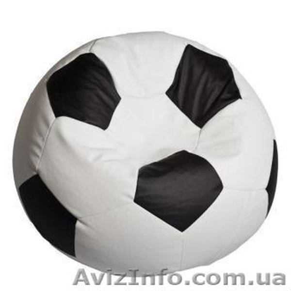 Кресло мешок Мяч 100х100 Кожвинил - <ro>Изображение</ro><ru>Изображение</ru> #5, <ru>Объявление</ru> #905630