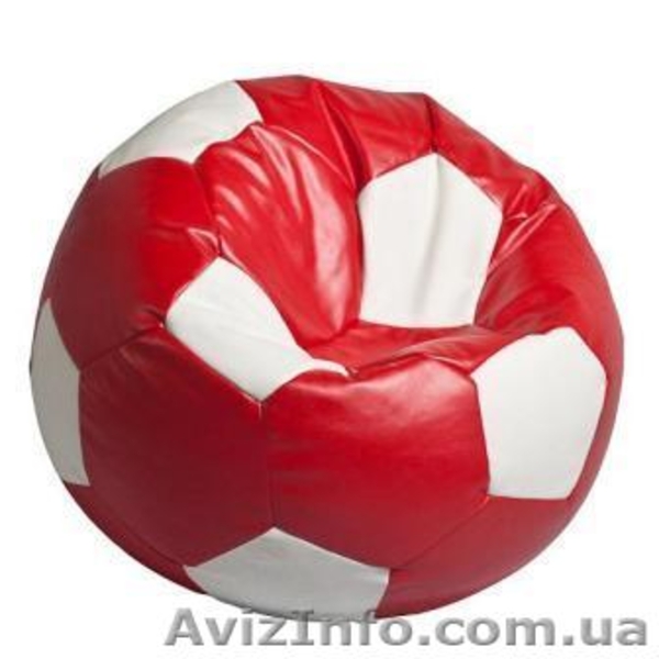 Кресло мешок Мяч 100х100 Кожвинил - <ro>Изображение</ro><ru>Изображение</ru> #8, <ru>Объявление</ru> #905630