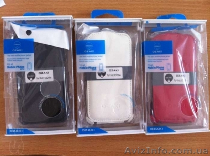 Чехол книга для HTC Desire SV Ozaki, кожа, белый, черный, красный цвета - <ro>Изображение</ro><ru>Изображение</ru> #2, <ru>Объявление</ru> #905926
