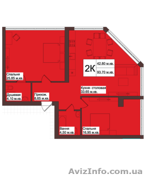 Продается 3 комнатная квартира, в новом кирпичном доме, просторная кухня - <ro>Изображение</ro><ru>Изображение</ru> #3, <ru>Объявление</ru> #897679