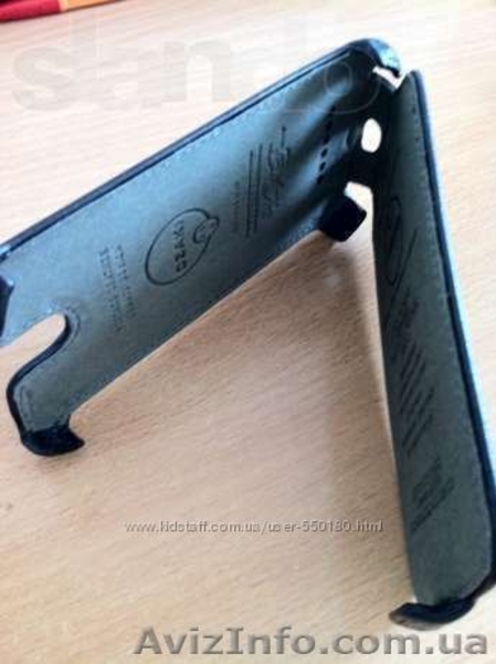 Чехол книга для HTC Desire SV Ozaki, кожа, белый, черный, красный цвета - <ro>Изображение</ro><ru>Изображение</ru> #3, <ru>Объявление</ru> #905926