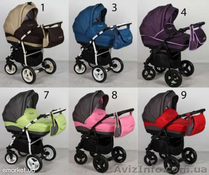 Универсальная коляска Aneco Venezia - <ro>Изображение</ro><ru>Изображение</ru> #4, <ru>Объявление</ru> #896114